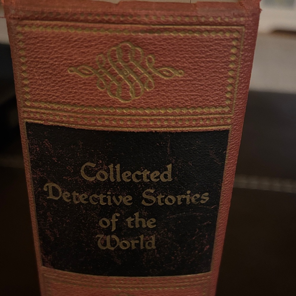 Collected Detective Stories of the World/rare VTG book Walter J. Black